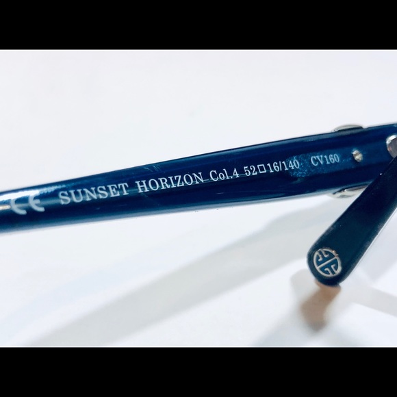 Coco Song Eyeglasses SUNSET HORIZON Red/Blue Frame Glasses